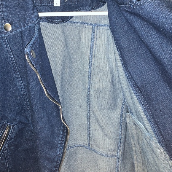 LOFT Blue Denim Jacket - Picture 8 of 9